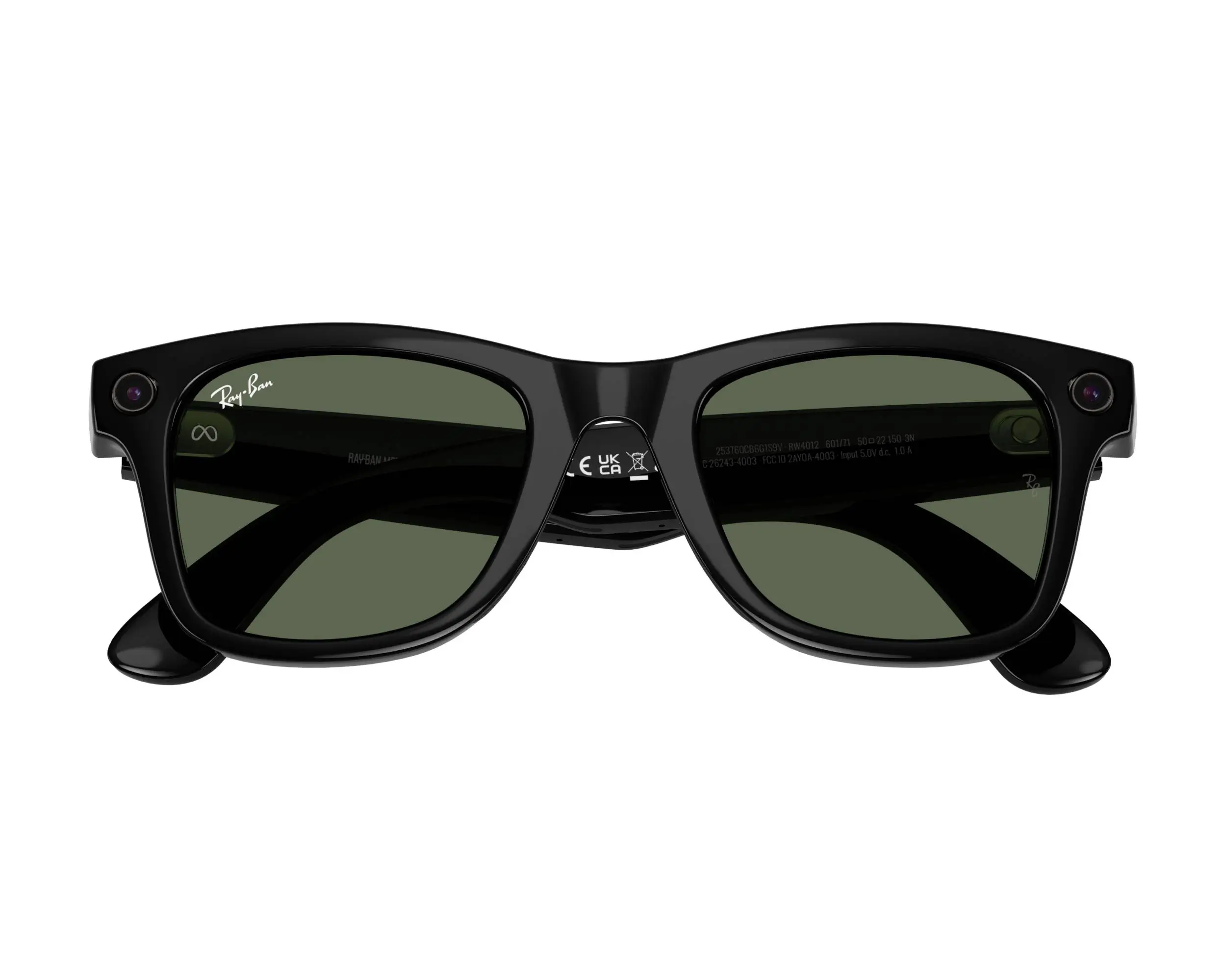 RAY BAN META 4012 SHINY BLACK G15 GREEN - Image 2