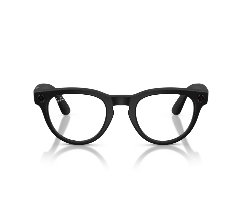 RAY BAN META 4013 MATTE BLACK CLEAR BLUE LIGHT FILTER - Image 2