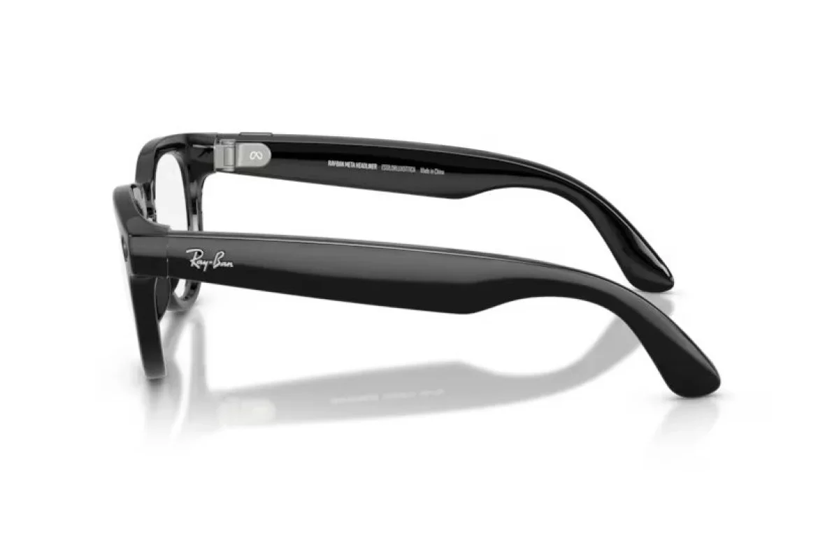 RAY BAN META 4013 SHINY BLACK TRANSITION GRAPHITE GREEN - Image 4