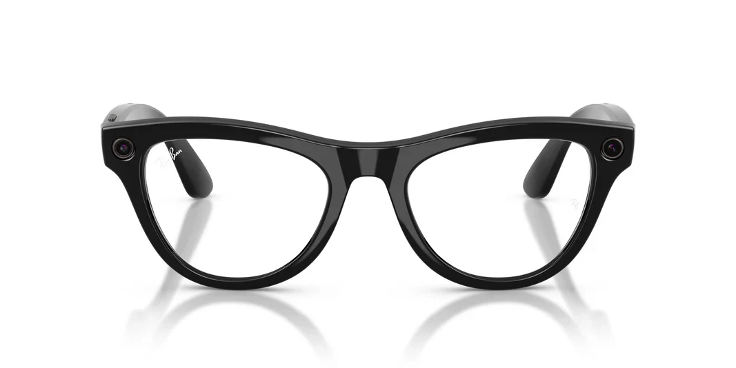RAY BAN META 4014 SHINY BLACK TRANSITION AMETHYST - Image 3